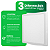Painel Led Quadrado 24W Fit Sobrepor Branco Bivolt Depolux - Imagem 2