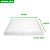 Painel de Led Sobrepor 36W 40x40cm Quadrado Alumínio Branco Bivolt Depolux - Imagem 9