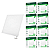 Kit 10 Painel de Led Embutir 36W 40x40cm Quadrado Alumínio Branco Bivolt Depolux - Imagem 1