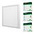 Kit 3 Painel Led Quadrado 24W Fit Sobrepor Branco Bivolt Depolux - Imagem 1