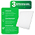 Kit 5 Painel de Led Embutir 36W 40x40cm Quadrado Alumínio Branco Bivolt Depolux - Imagem 2