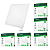 Kit 5 Painel de Led Embutir 36W 40x40cm Quadrado Alumínio Branco Bivolt Depolux - Imagem 1