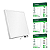 Kit 3 Painel de Led Sobrepor 36W 40x40cm Quadrado Alumínio Branco Bivolt Depolux - Imagem 1