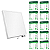 Kit 10 Painel de Led Sobrepor 36W 40x40cm Quadrado Alumínio Branco Bivolt Depolux - Imagem 1