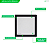 Kit 4 Painel Led Preto 12W Plafon Quadrado Sobrepor Bivolt Depolux - Imagem 9