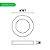 Kit 15 Painel Led Preto 12W Plafon Redondo Sobrepor Bivolt Depolux - Imagem 10