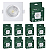 Kit 10 Spot de Led 7w Embutir Quadrado 11x11cm Fit Bivolt Depolux - Imagem 1