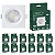 Kit 15 Spot de Led 7w Embutir Quadrado 11x11cm Fit Bivolt Depolux - Imagem 1