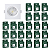 Kit 60 Spot de Led 7w Embutir Quadrado 11x11cm Fit Bivolt Depolux - Imagem 1