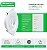 Kit 20 Spot de Led 5w Embutir Redondo 9x9cm Fit Bivolt Depolux - Imagem 4
