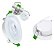 Kit 50 Spot de Led 5w Embutir Redondo 9x9cm Fit Bivolt Depolux - Imagem 6