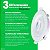 Kit 50 Spot de Led 5w Embutir Redondo 9x9cm Fit Bivolt Depolux - Imagem 2