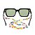 Guess Quadrado J Balvin GU8261 01N 55[]20 145*2 - Imagem 4