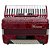 Acordeon 120 Baixos 41 Teclas Ta 12009 Vermelho Thommasi - Imagem 3