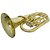 Bombardino Euphonium 4 Pistos Ep 240 Laqueado Dourado Com Case New York - Imagem 3