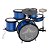 Bateria Infantil Luen Star Kids Azul - Imagem 1