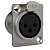 Conector Xlr Femea Wc 1023 Fp Bk Ni 3p Painel Wireconex 10 Unidades - Imagem 2