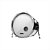 Pele Resposta Bumbo 22" Evans EQ3 Resonant White BD22RSW - Imagem 2