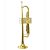 Trompete Tp 200 Laqueado Dourado Com Case New York - Imagem 3