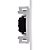 Kit Arandela Quadrada 6" Leson 2LSQUADBR 70W RMS Branca - PAR / 2 - Imagem 3