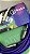 Cabo P10 para Guitarra e Instrumentos Kato P10 (M)/P10(M) Roxo 5 metros - Imagem 2