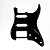 Escudo Para Guitarra Am Strat HSS Preto 3P Spirit 110-BK - Imagem 1