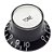 Knob Plástico Instrumentos (3 Peças) Spirit KSG-TON-BKCR - Imagem 1