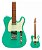 Guitarra Benson Telecaster Hardy T904 SS Surf Green Com Bag - Imagem 1