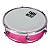 Tamborim PHX Samba Music Alumínio Rosa 55mm - Imagem 2
