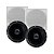 Kit Arandela Coax Ial Gp 70w 8r Quadrada Br Leson - Imagem 2