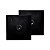 Kit Arandela Coax Ial Gp 70w 8r Quadrada Pt Leson - Imagem 1