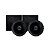 Kit Arandela Coax Ial Gp 70w 8r Quadrada Pt Leson - Imagem 2