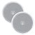 Kit Arandela Coaxial 6p 70w 8r Redonda Br Leson - Imagem 1