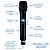 Microfone Sem Fio Ls916 Digital Multifrequencia Leson - Imagem 9