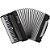 Acordeon 120 Baixos Ta 12020 Preto Thommasi - Imagem 1