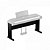 Estante Para Piano Digital L-300 Yamaha Preta - Imagem 1