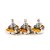 Potenciômetro Instrumentos (3 Unidades) Spirit VL2418H-A250K - Imagem 1
