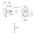 Potenciômetro Instrumentos (3 Unidades) Spirit VL2418H-B500K - Imagem 2