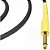 Cabo Para Instrumentos 4,57m Shogun Preto/Amarelo Santo Angelo - Imagem 3
