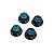 Knobs Andaluz Kp (kit C/2 Vol+2ton) Preto - Imagem 1