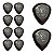 Palheta Bori Grl At-r16137 Drip Gota 2,50 Mm (preto) R21023 10un - Imagem 3