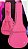 Capa JPG Bag para violão Infantil 3/4 Luxo Nylon 600 Rosa Pink - Imagem 1