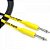 Cabo Para Instrumentos 4,57m Samurai Preto/Amarelo Santo Angelo - Imagem 1
