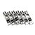 Ponte Para Baixo 6 Cordas Fixa Cromada Spirit IDV-6B-CR1561 - Imagem 1