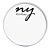 Pele Clear Transparente Para Bateria 18" New York - Imagem 1