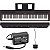Piano Digital P 45 B Preto 88 Teclas Com Fonte Bivolt Yamaha - Imagem 2