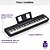 Piano Digital P 45 B Preto 88 Teclas Com Fonte Bivolt Yamaha - Imagem 8
