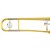 Trombone Tenor Ysl 354 E Laqueado Dourado Com Case Yamaha - Imagem 3