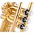 Trompete Ytr 2330 Cn Laqueado Dourado Com Case Yamaha - Imagem 6