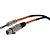 Cabo Para Microfone Hayonik Player XLR Fêmea x P10 7m Preto - Imagem 3